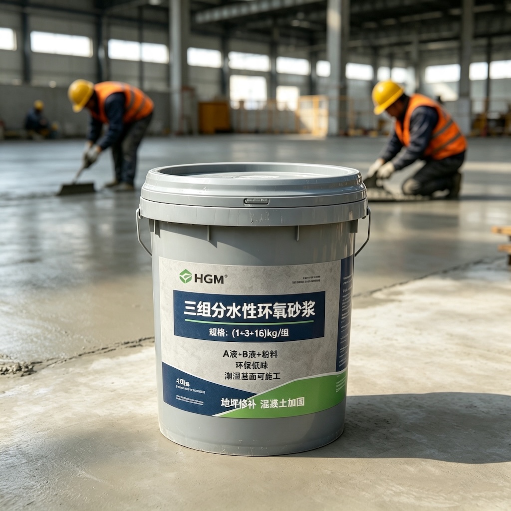 老河口三组份水性环氧砂浆